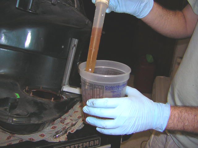 fuel water mixture