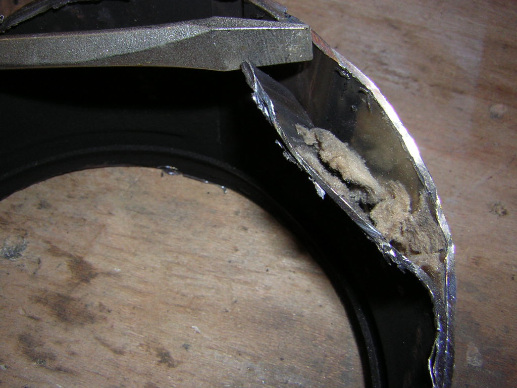 BMW muffler double wall construction