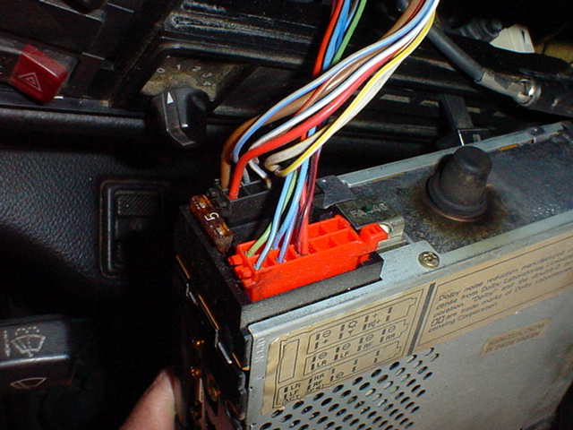 VW Cabriolet, dashboard, instrument cluster, lights