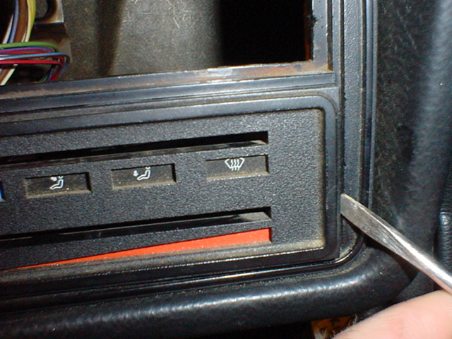VW Cabriolet, dashboard, instrument cluster, lights
