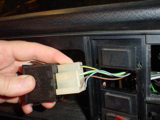 VW Cabriolet, dashboard, instrument cluster, lights