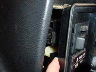 VW Cabriolet, dashboard, instrument cluster, lights