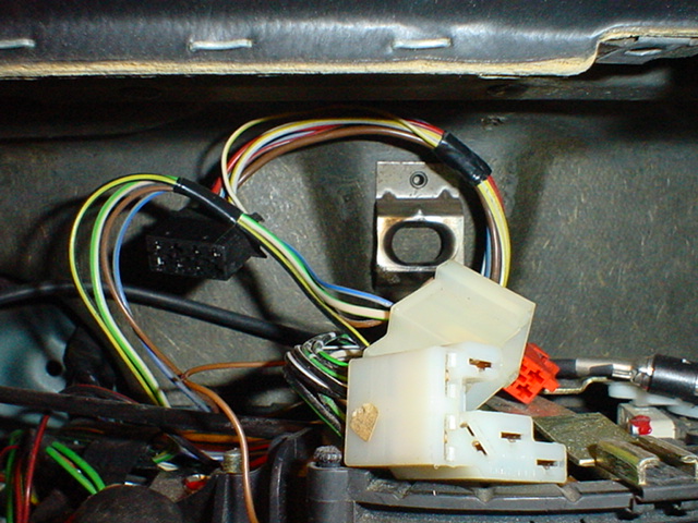 VW Cabriolet, dashboard, instrument cluster, lights