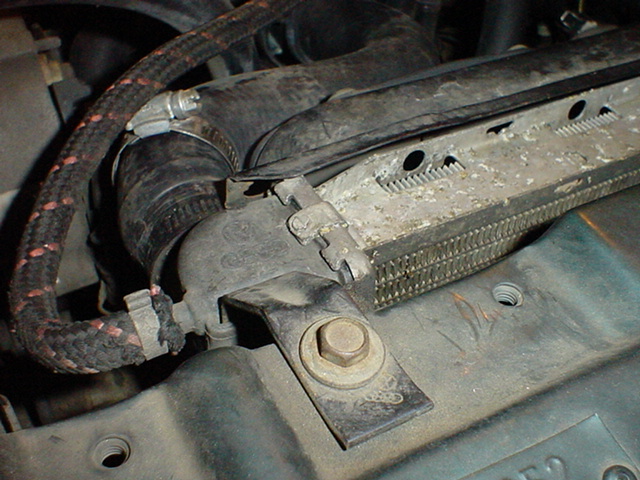 Volkswagen Cabriolet, radiator install, replace