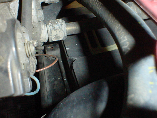 Volkswagen Cabriolet, radiator install, replace