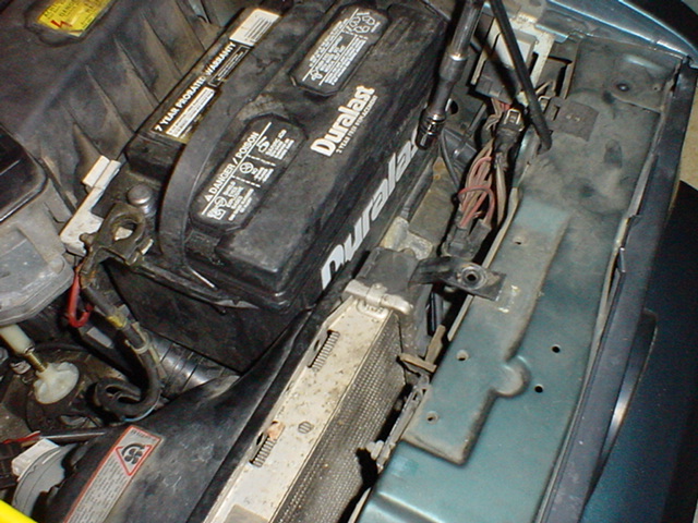 Volkswagen Cabriolet, radiator install, replace