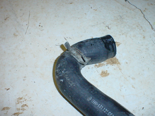 Volkswagen Cabriolet, radiator install, replace