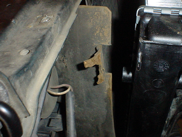 Volkswagen Cabriolet, radiator install, replace