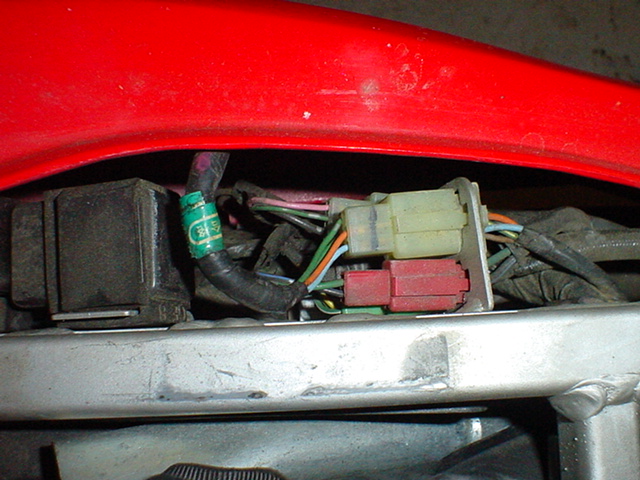 Honda VFR750 Interceptor seat rear faring