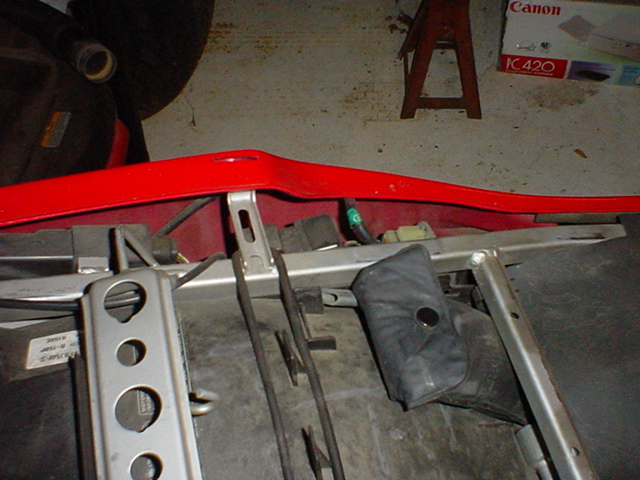Honda VFR750 Interceptor seat rear faring