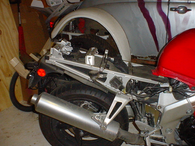 Honda VFR750 Interceptor rear frame