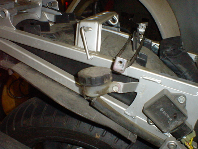 Honda VFR750 Interceptor rear frame
