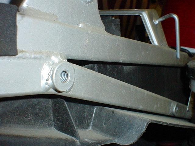 Honda VFR750 Interceptor rear frame