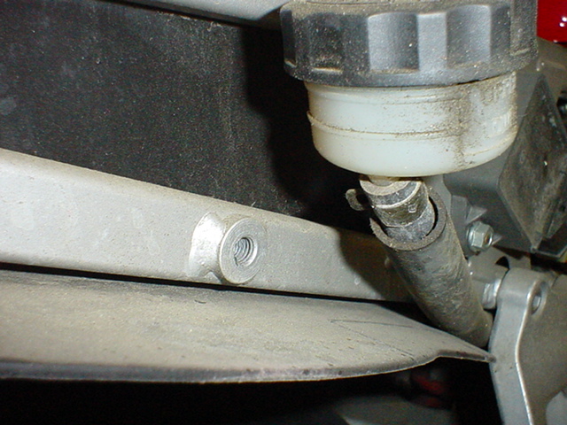 Honda VFR750 Interceptor rear frame