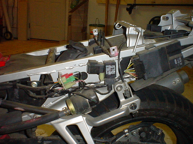 Honda VFR750 Interceptor rear frame