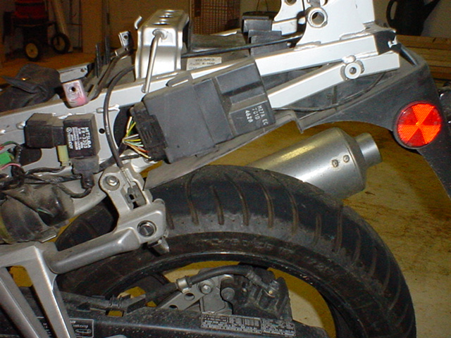 Honda VFR750 Interceptor rear frame