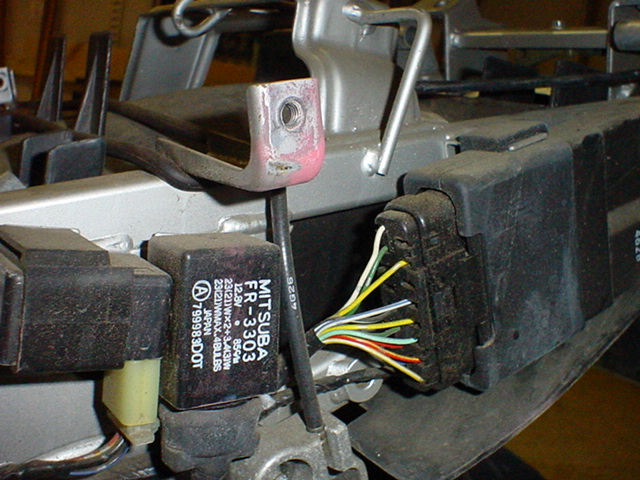 Honda VFR750 Interceptor rear frame