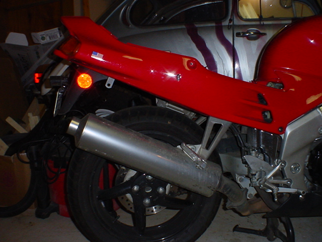 Honda VFR750 Interceptor Five Stars and Givi