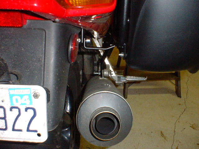 Honda VFR750 Interceptor Five Stars and Givi