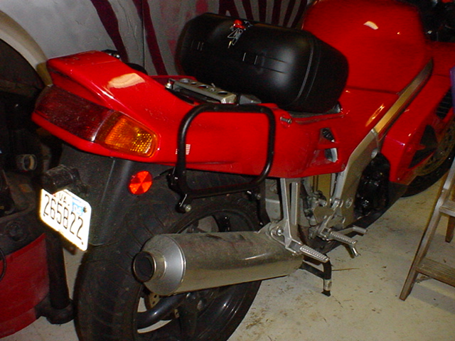 Honda VFR750 Interceptor Five Stars and Givi