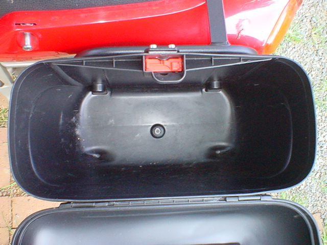 Honda VFR with Givi E21 monokey hard cases