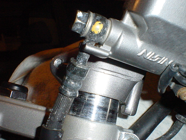 Honda VFR750 Interceptor clutch line