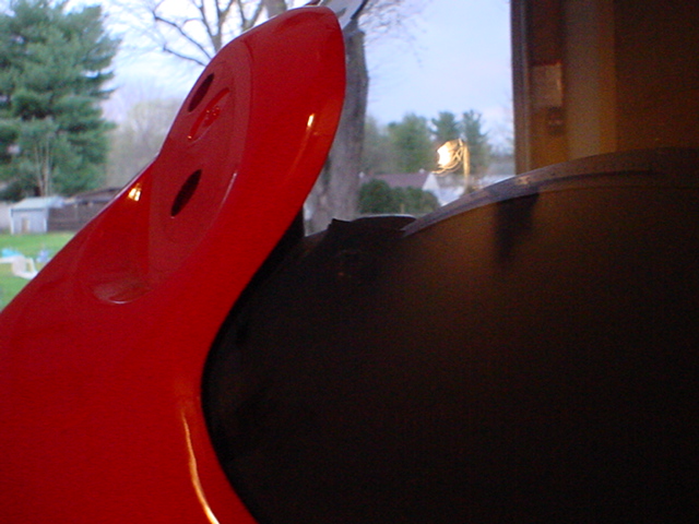 Honda VFR750 Interceptor Givi windscreen