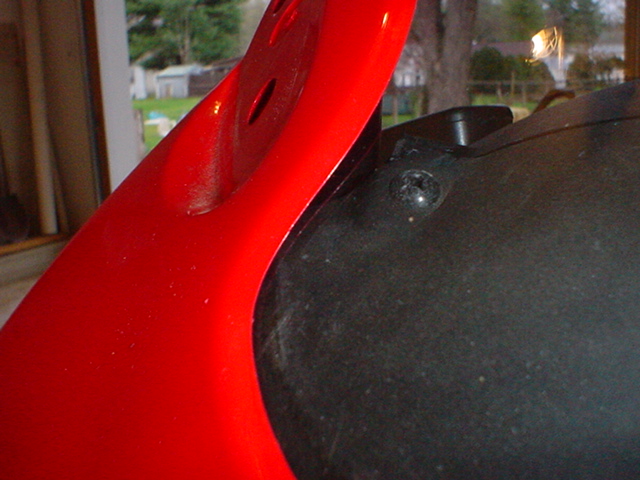 Honda VFR750 Interceptor Givi windscreen