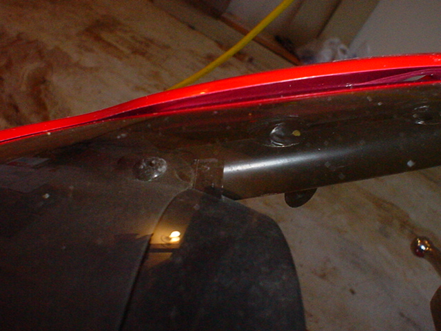 Honda VFR750 Interceptor Givi windscreen