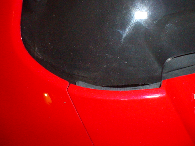 Honda VFR750 Interceptor Givi windscreen