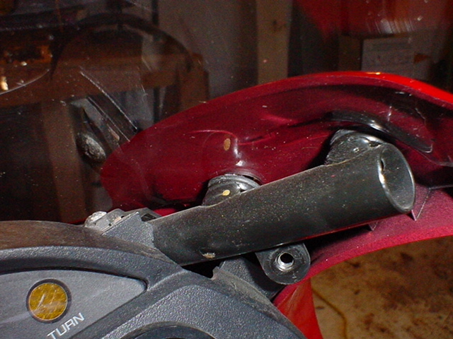 Honda VFR750 Interceptor Givi windscreen