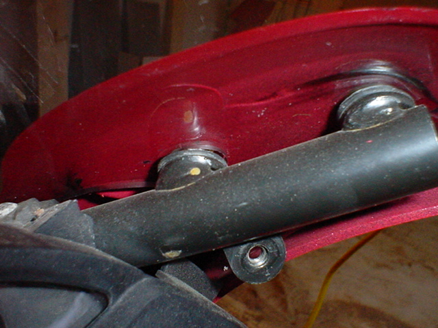 Honda VFR750 Interceptor Givi windscreen