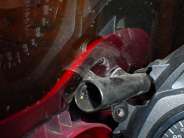 Honda VFR750 Interceptor Givi windscreen