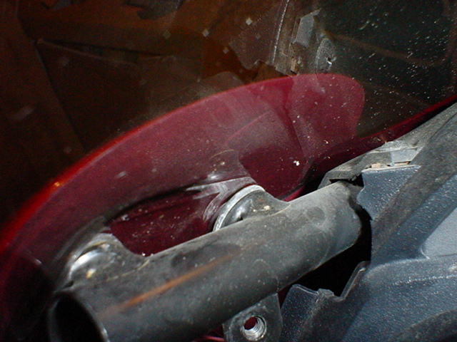 Honda VFR750 Interceptor Givi windscreen