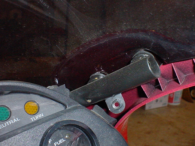 Honda VFR750 Interceptor windscreen