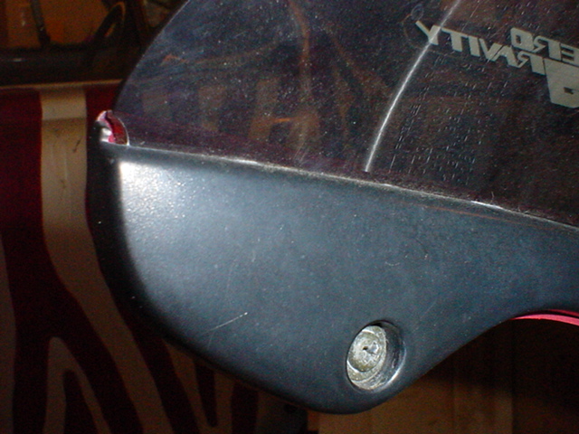 Honda VFR750 Interceptor mirror