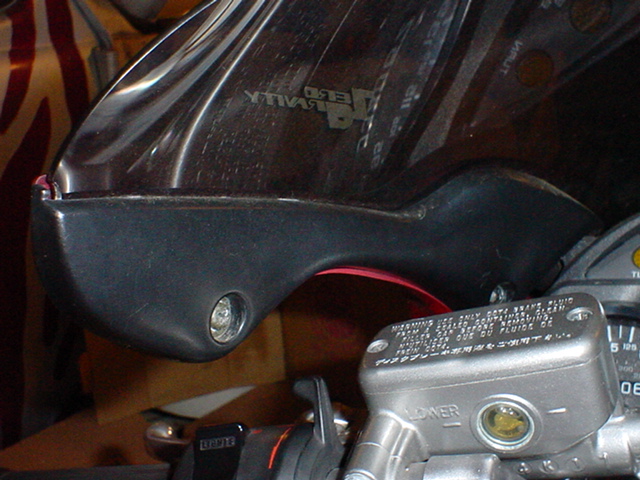 Honda VFR750 Interceptor windscreen