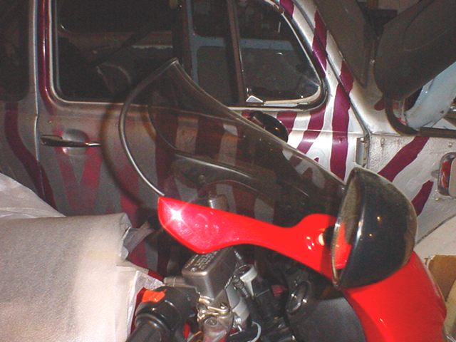 Honda VFR750 Interceptor Givi Touring Windscreen