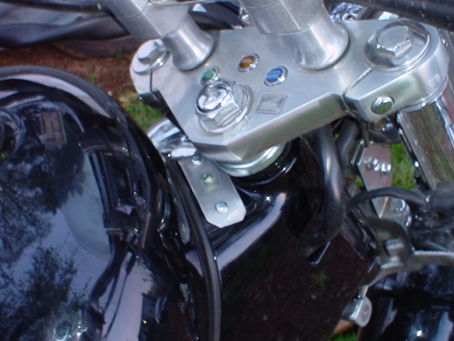 Honda VLX steering cover repair