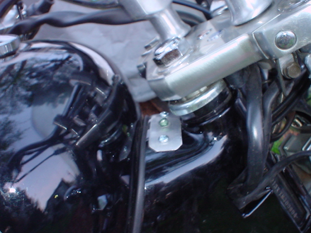 Honda VLX steering cover repair