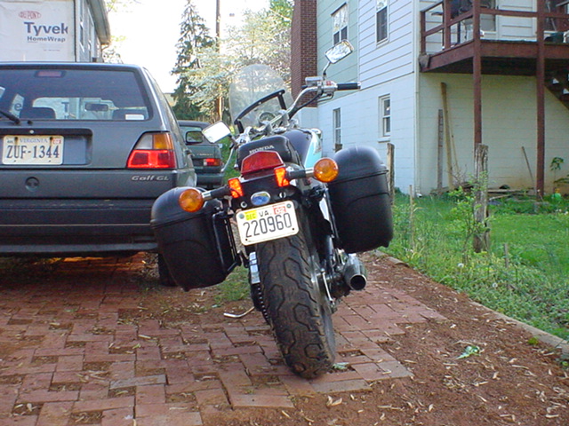 Givi hard case rack