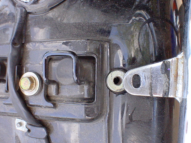 Honda Shadow, turn signal, move, relocate