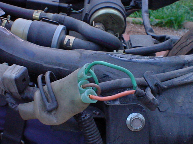Honda Shadow, turn signal, move, relocate