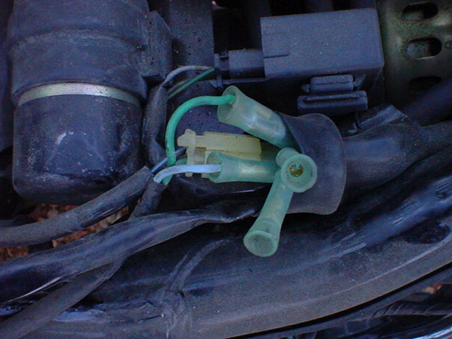 Honda Shadow, turn signal, move, relocate