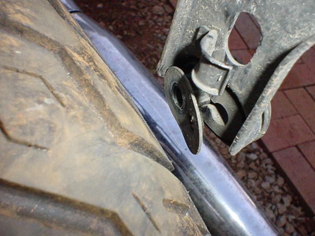 Honda Shadow, turn signal, move, relocate