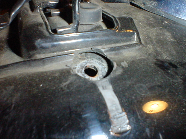 Honda Shadow seat, rear fender