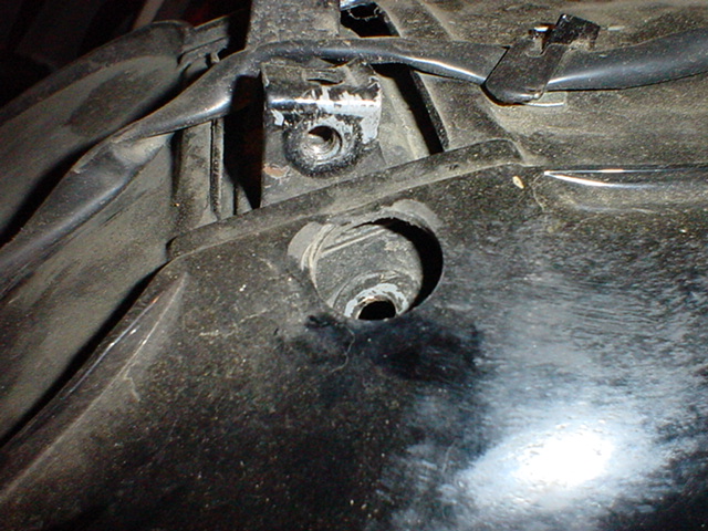 Honda Shadow seat, rear fender, sissybar holes