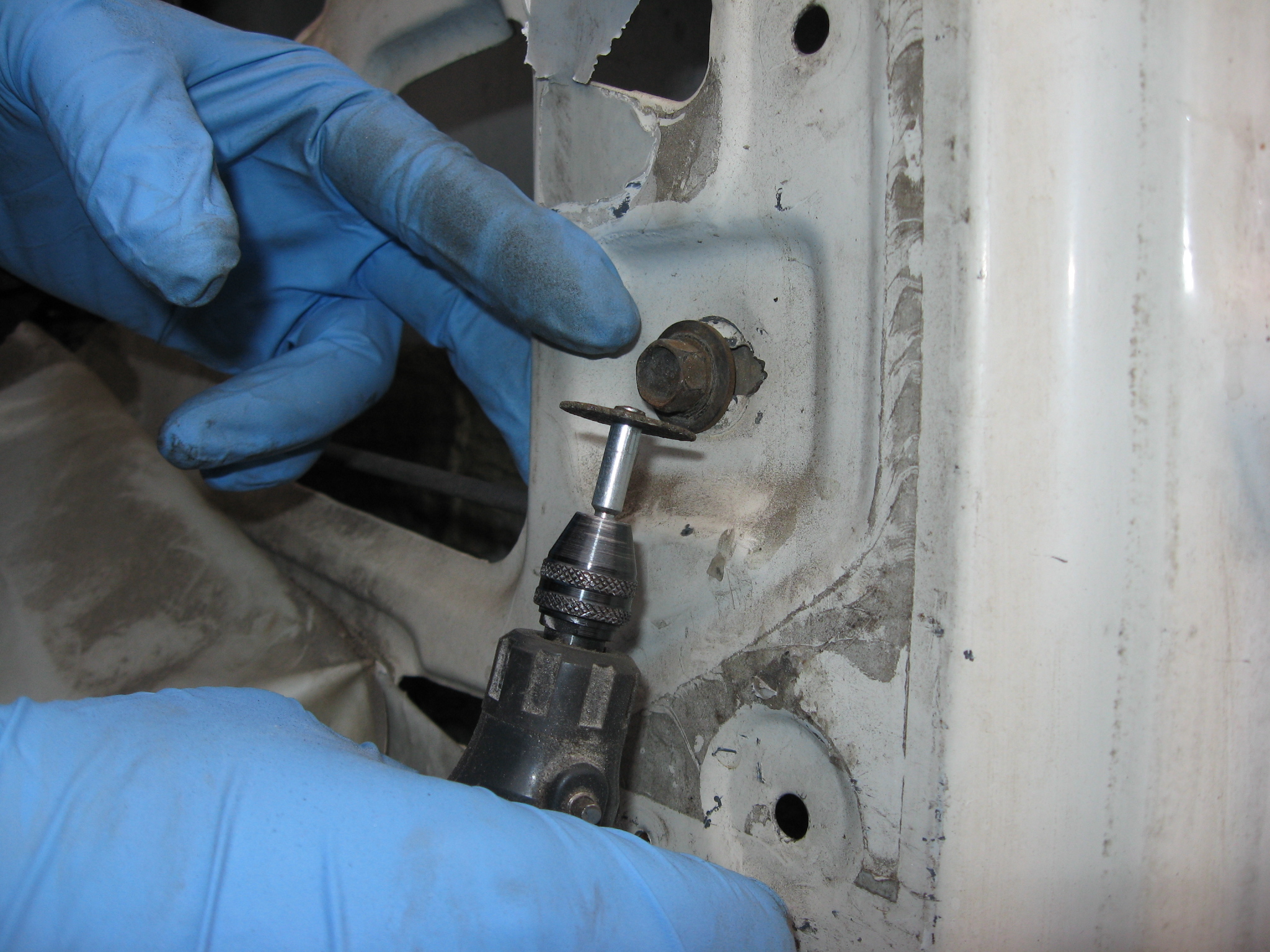 door track mounting bolt